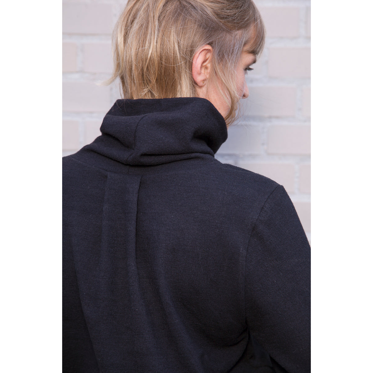 Schnittmuster Shirt Matice: Detail Quetschfalte