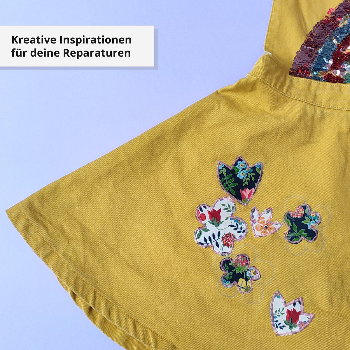 Kreative Reparaturen für Kleidung